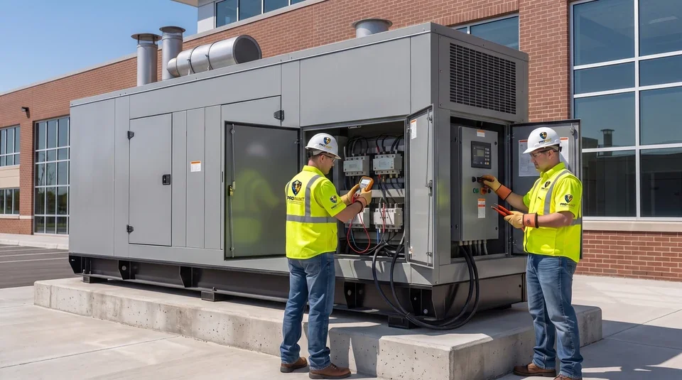 Commercial Generators & Emergency Power - ProPaint Construction, Michigan