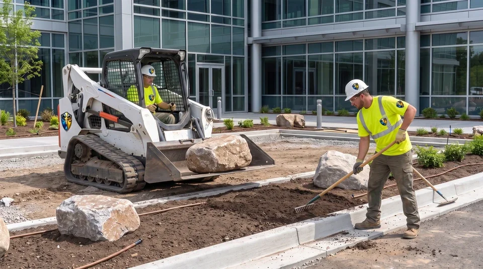 Commercial Site Landscaping